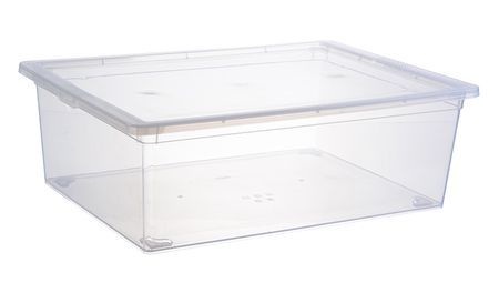 Контейнер 0,44л. с крышкой прозрачный (ПМ)