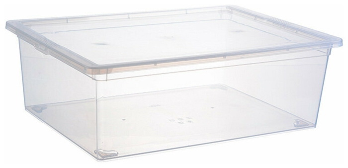 Ящик 25,0 л. КН2353 (530*370*180мм.) прозрачный