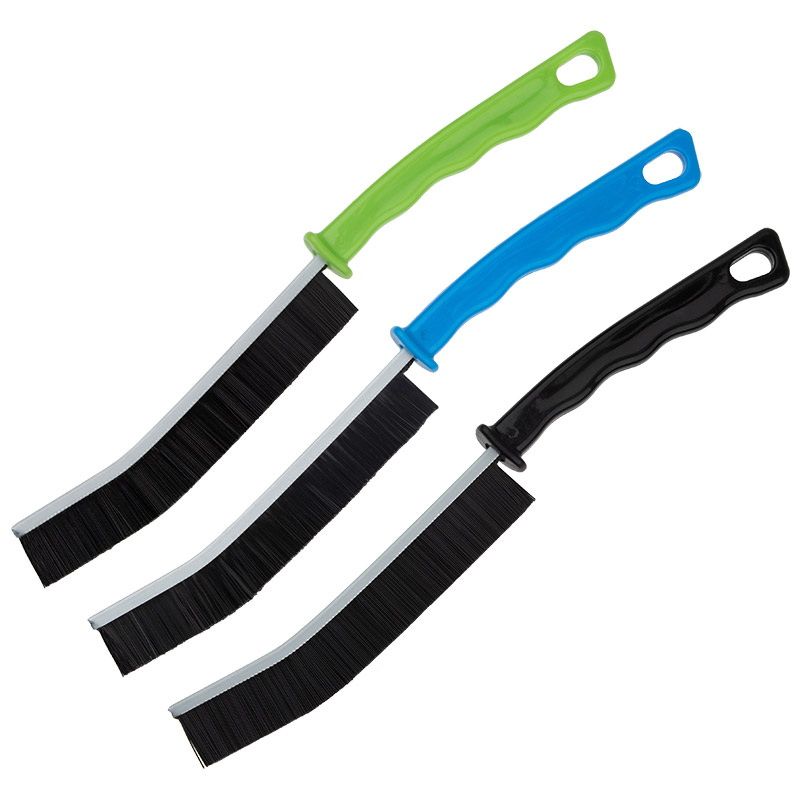 Щетка КВ-13 110399 (набор 3шт.) д/труднодоступных мест (плиточн. швов, узк. щелей)Скр.