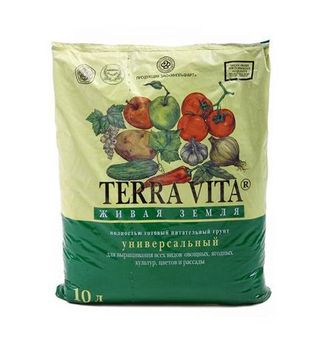 Грунт универс. ЖИВАЯ ЗЕМЛЯ 10,0л. Фарт