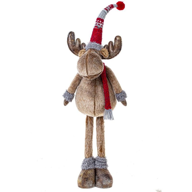 Игрушка мягкая "Лось" 742619 (h=66/85см) Р