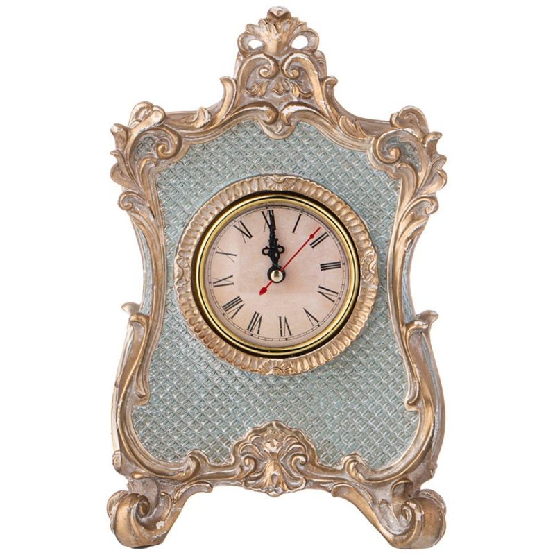 Часы настольные 504-385 "Рококо" (17,2*7*26,7см.) ВД