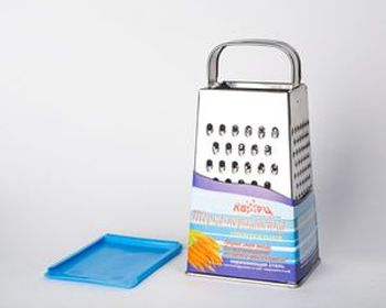 Терка 4гран. с метал.руч. К 02.000.02 нерж. Кварц