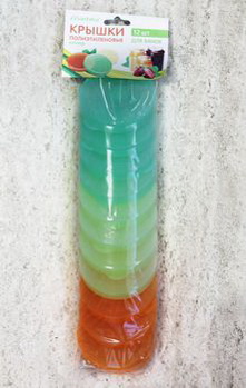 Крышка п/э д/закрывания (колор) МАРТИКА (12шт.) С23НК