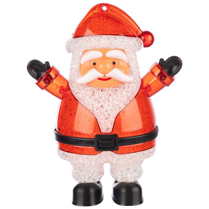 Фигурка "Дед Мороз" 106202 светодиод. (15,5*12,3*8,4см.) СКР Фигурка "Дед Мороз" 106202 светодиод. (15,5*12,3*8,4см.) СКР