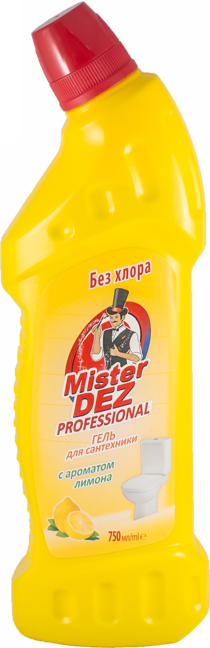 Гель д/сантехники MISTER DEZ Professional (Лимон) 90386/997 750мл.