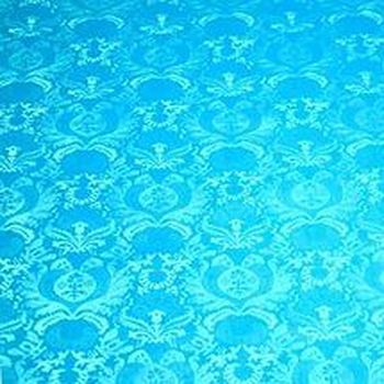 Клеенка "Силк Текстайл" 1/583 (голубой) на ткан.основе, шелкография ТВЕРЬ